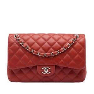 Chanel Jumbo Classic Caviar Double Flap #290411C52B